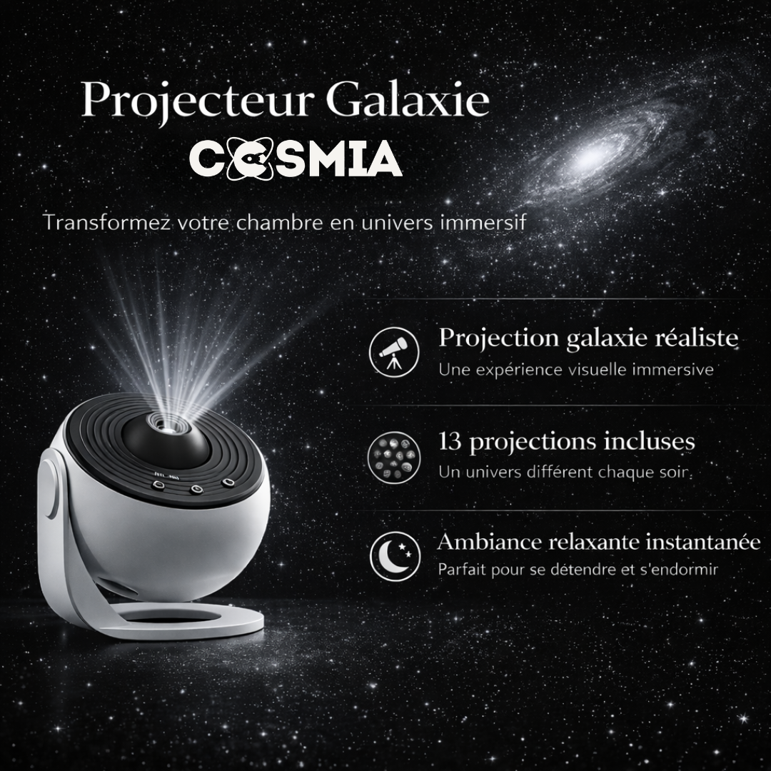 COSMIA™ – Projecteur galaxie immersif