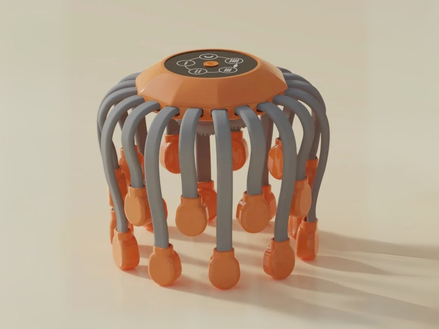 OctoVibe™ – Masseur de Cuir Chevelu Intelligent à 20 Têtes