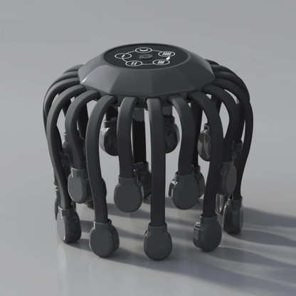 OctoVibe™ – Masseur de Cuir Chevelu Intelligent à 20 Têtes
